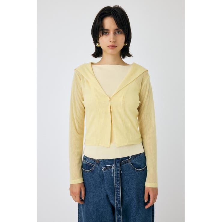 SHEER CUT フーディ | MOUSSY OUTLET | 詳細画像6 
