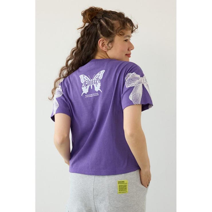 Ribon×Butterfly TEE | RODEO CROWNS WIDE BOWL | 詳細画像13 