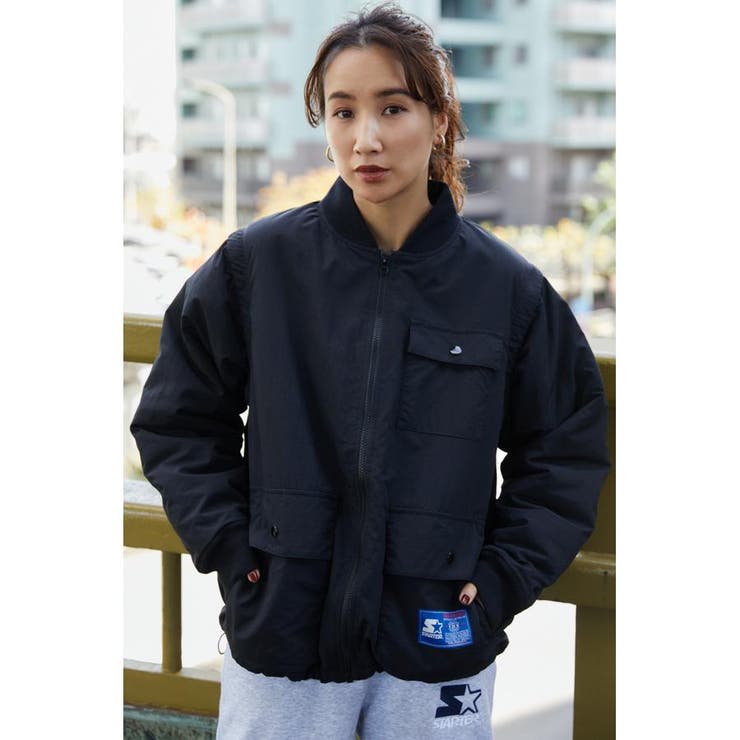 BLK | STARTER 2WAYブルゾン | RODEO CROWNS WIDE BOWL