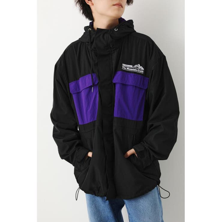 BLK | カラーマウンテンパーカー | RODEO CROWNS WIDE BOWL