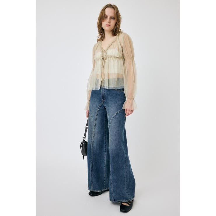 TULLE LAYERED トップス | MOUSSY OUTLET | 詳細画像2 