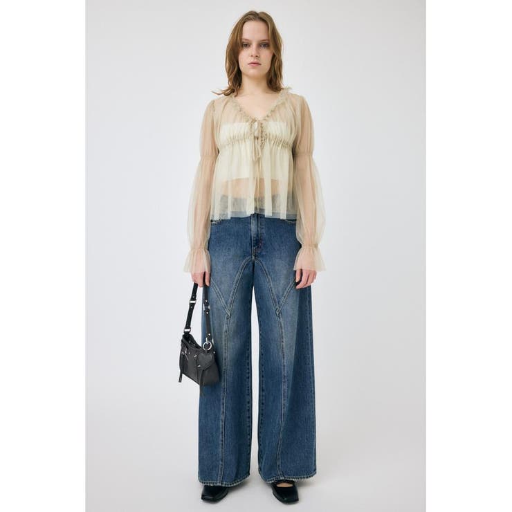 TULLE LAYERED トップス | MOUSSY OUTLET | 詳細画像3 