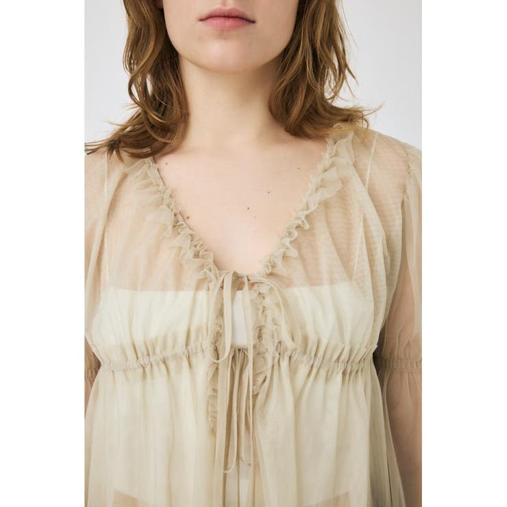 TULLE LAYERED トップス | MOUSSY OUTLET | 詳細画像8 