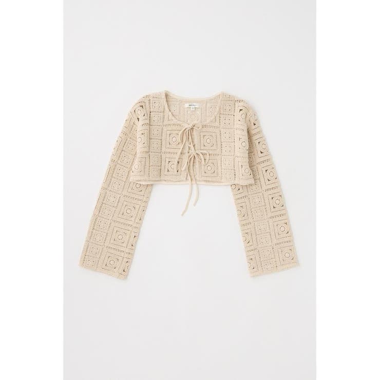 CROCHET カーディガン | MOUSSY OUTLET | 詳細画像6 