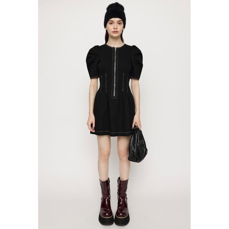 BLK | FRONT ZIP ワンピース | SLY OUTLET