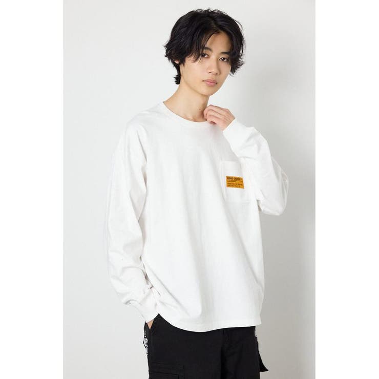 ペイントロゴ長袖Tシャツ | RODEO CROWNS WIDE BOWL | 詳細画像1 