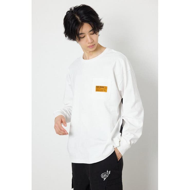 ペイントロゴ長袖Tシャツ | RODEO CROWNS WIDE BOWL | 詳細画像2 