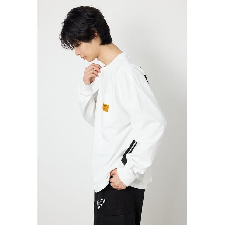 ペイントロゴ長袖Tシャツ | RODEO CROWNS WIDE BOWL | 詳細画像3 