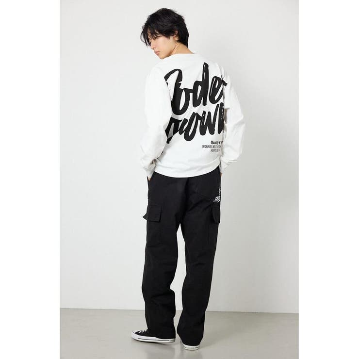 ペイントロゴ長袖Tシャツ | RODEO CROWNS WIDE BOWL | 詳細画像6 