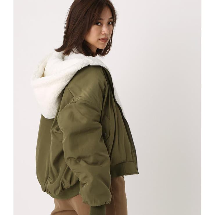 ジャケット・アウター wonderland 18aw reversible boa blouson