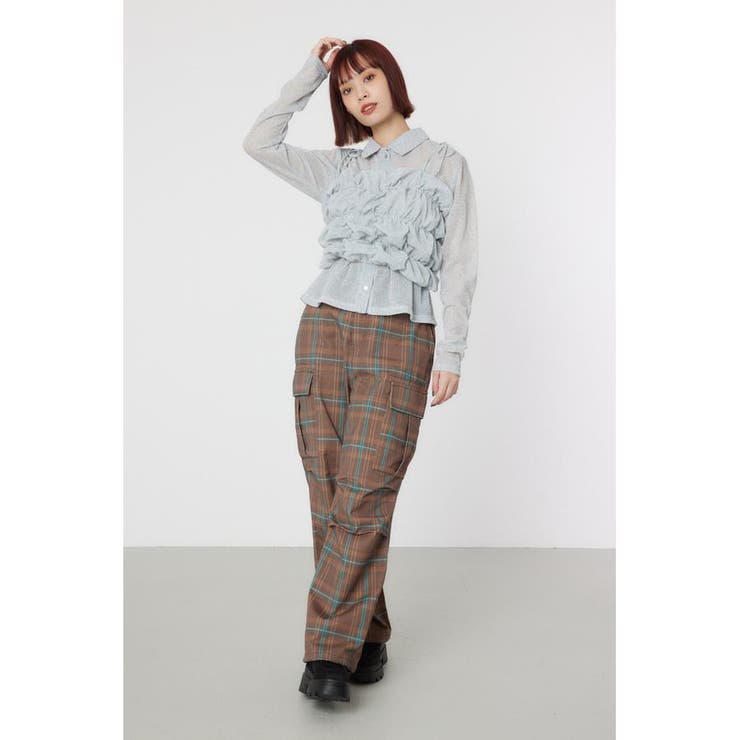 2WAY ラメ ギャザー ビスチェ | RODEO CROWNS WIDE BOWL | 詳細画像21 