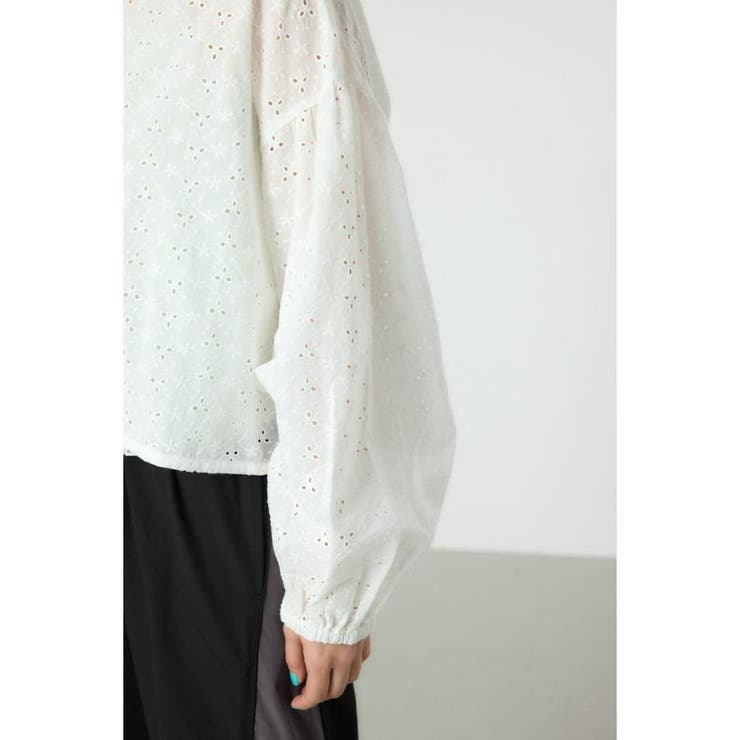 ノーカラーレースカーディガン | RODEO CROWNS WIDE BOWL | 詳細画像12 