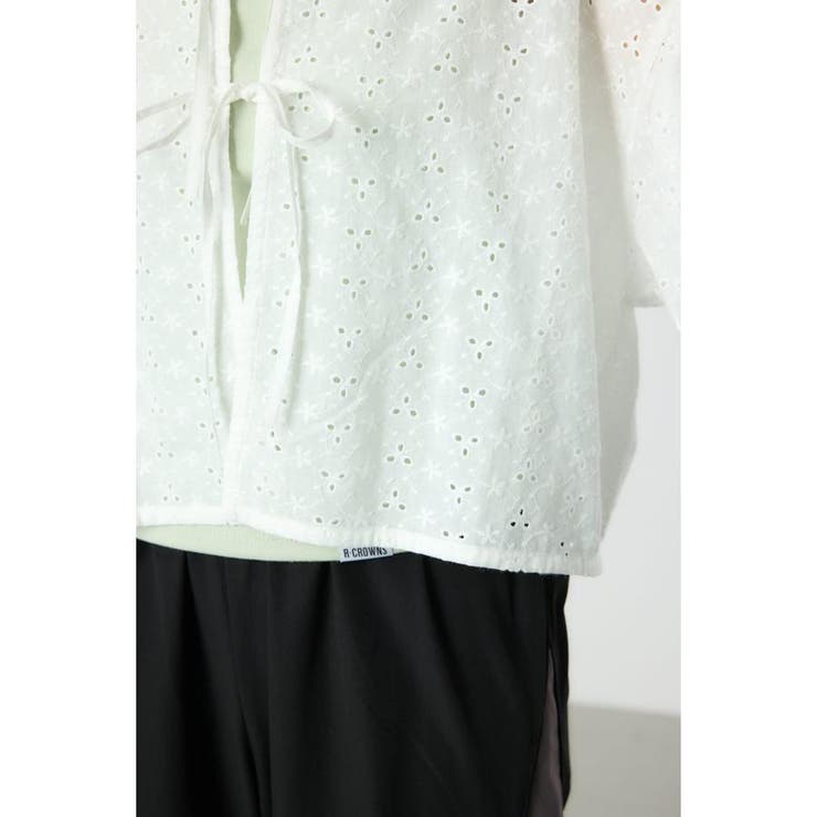 ノーカラーレースカーディガン | RODEO CROWNS WIDE BOWL | 詳細画像13 