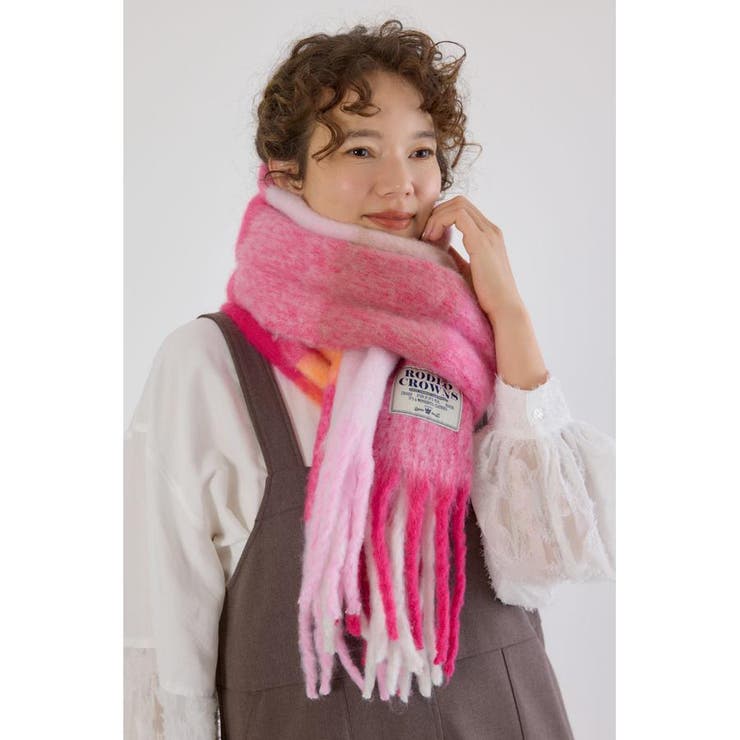 チェックガラ ボリュームマフラー | RODEO CROWNS WIDE BOWL | 詳細画像12 