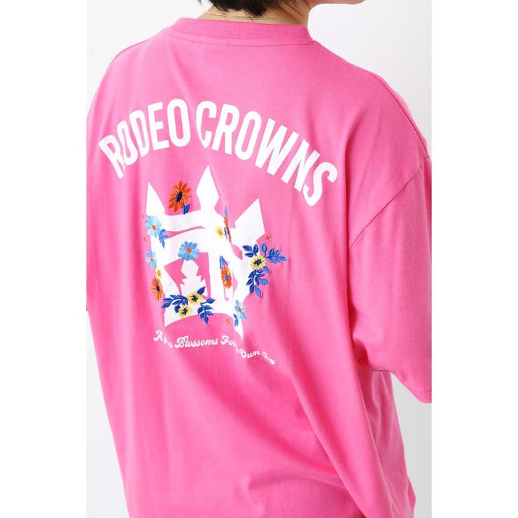 Crowns Flower Tシャツ[品番：BJLW0025200]｜RODEO CROWNS WIDE BOWL