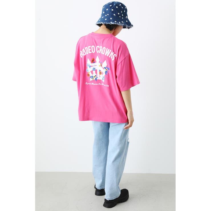 Crowns Flower Tシャツ[品番：BJLW0025200]｜RODEO CROWNS WIDE BOWL