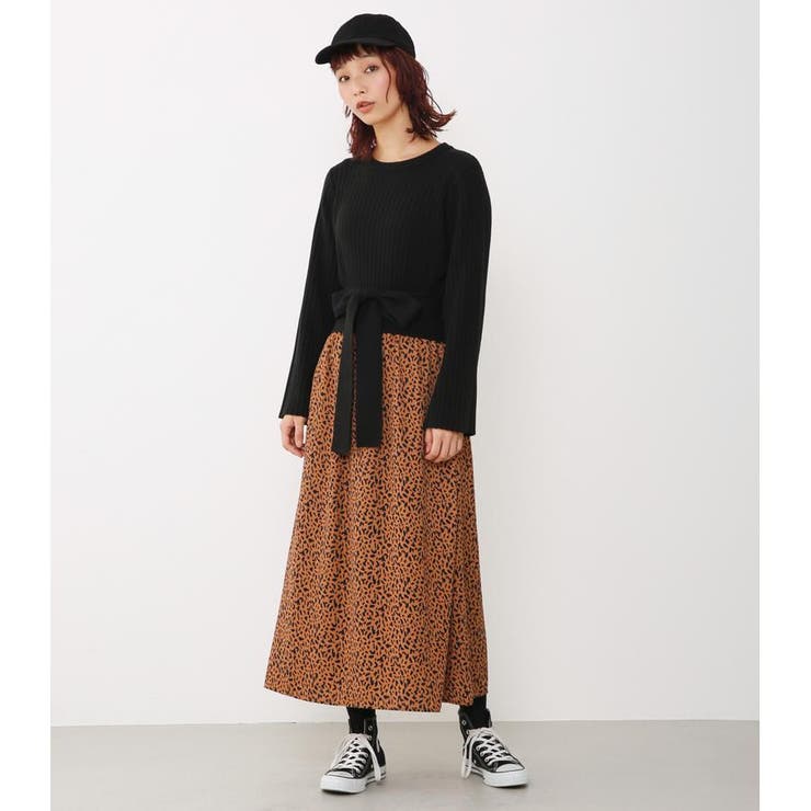 Deformed Dots Skドッキングニットop 品番 Bjlw Avan Lily アヴァンリリィ のレディースファッション通販 Shoplist ショップリスト