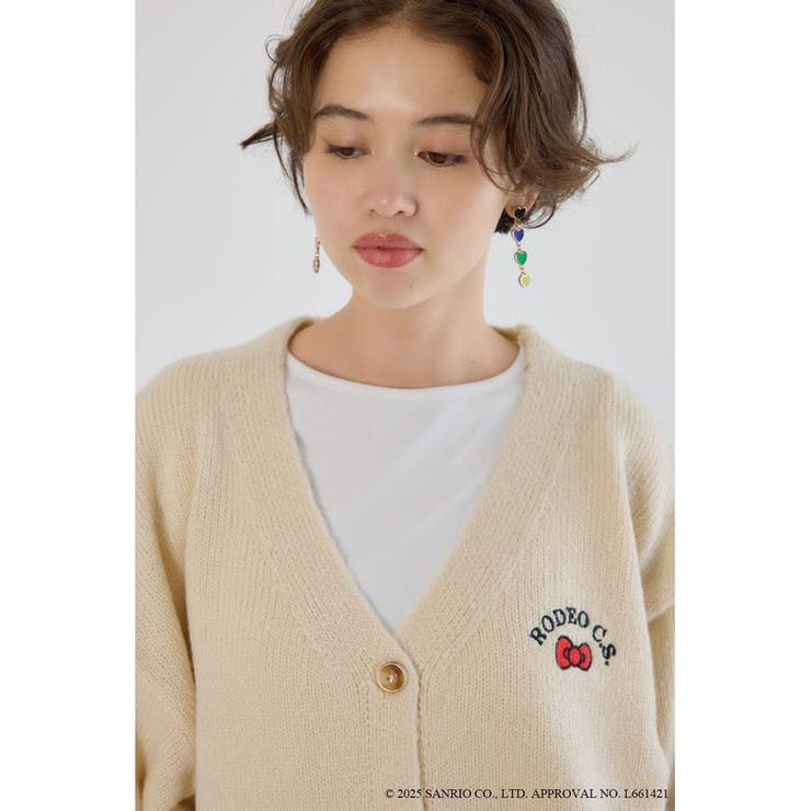(サンリオキャラクターズ)KITTY カーディガン | RODEO CROWNS WIDE BOWL | 詳細画像12 