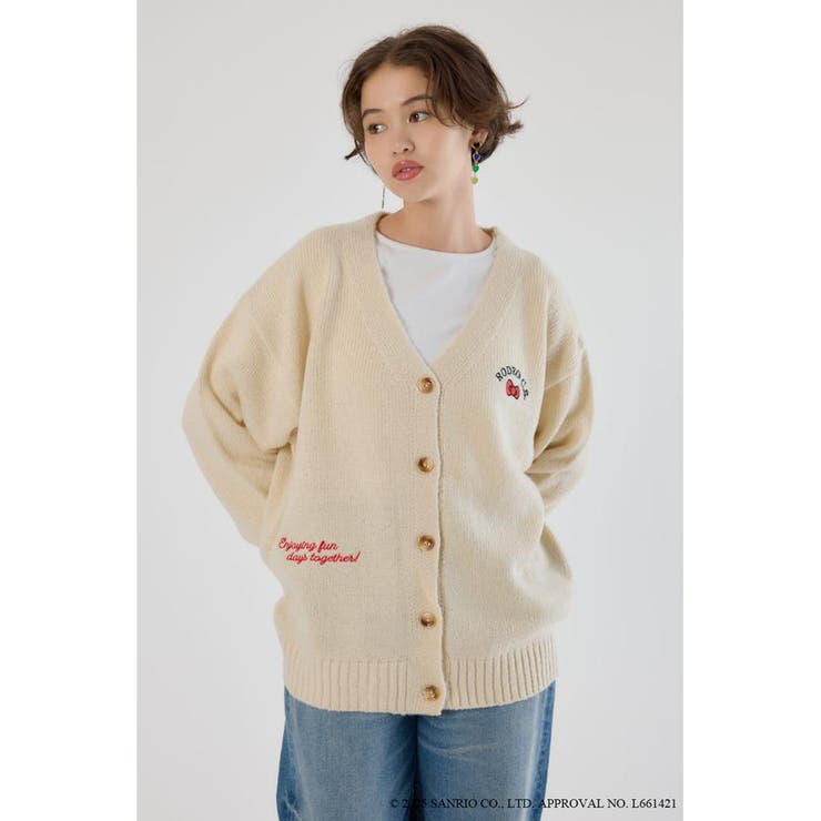 (サンリオキャラクターズ)KITTY カーディガン | RODEO CROWNS WIDE BOWL | 詳細画像6 