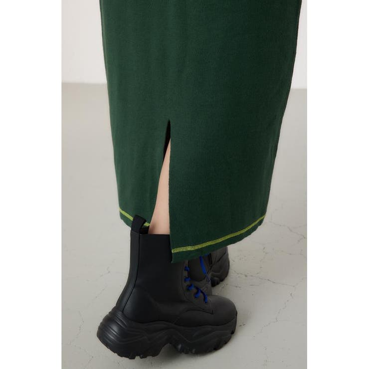 スウェットライクカラーステッチニットスカート | RODEO CROWNS WIDE BOWL | 詳細画像18 