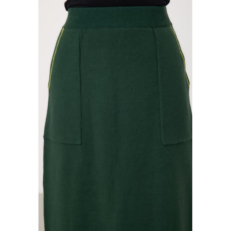 スウェットライクカラーステッチニットスカート | RODEO CROWNS WIDE BOWL | 詳細画像14 