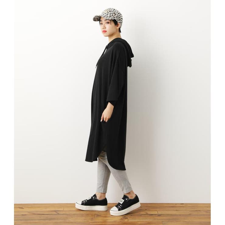 Amazon.co.jp: [Quikaboo] パーカー ワンピース ロング