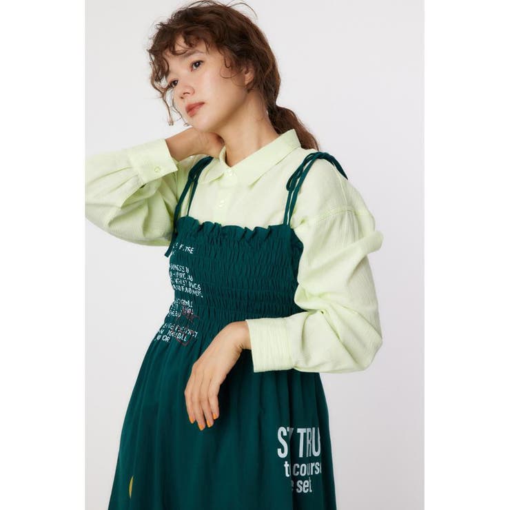 ランダムテキストシャーリングキャミチュニック | RODEO CROWNS WIDE BOWL | 詳細画像20 