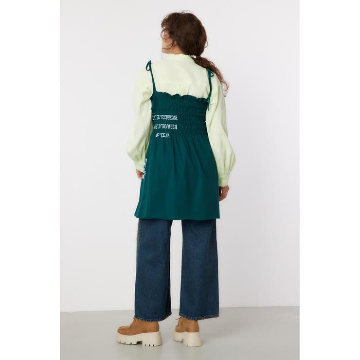 ランダムテキストシャーリングキャミチュニック | RODEO CROWNS WIDE BOWL | 詳細画像24 