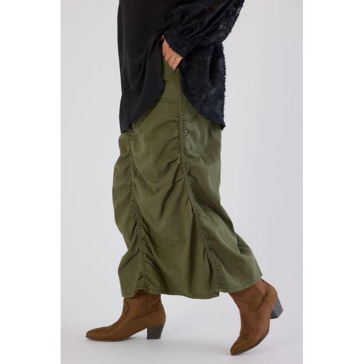 シャーリングマキシスカート | RODEO CROWNS WIDE BOWL | 詳細画像25 