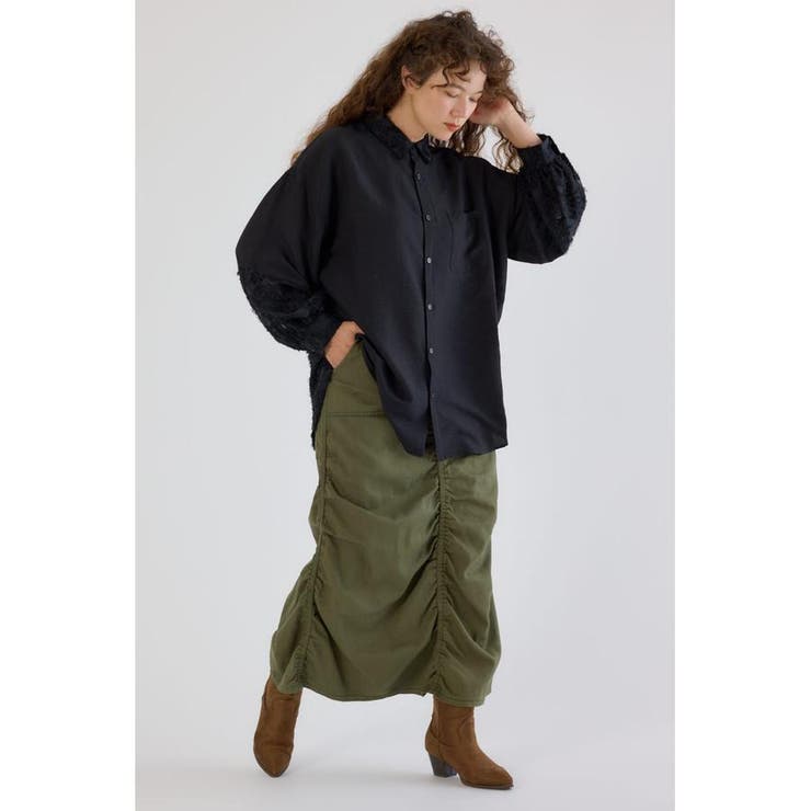 シャーリングマキシスカート | RODEO CROWNS WIDE BOWL | 詳細画像27 