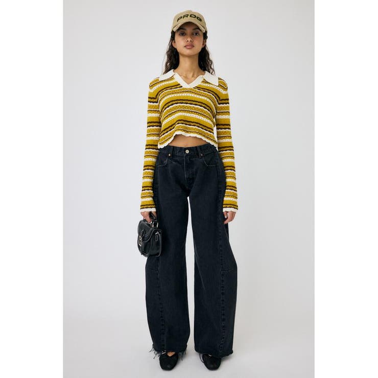 CROCHET SHIRT ニット | MOUSSY OUTLET | 詳細画像7 
