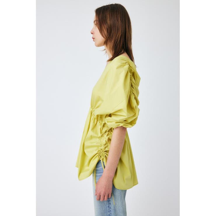 GATHER SLEEVE ブラウス[品番：BJLW0025781]｜MOUSSY OUTLET（マウジー ...