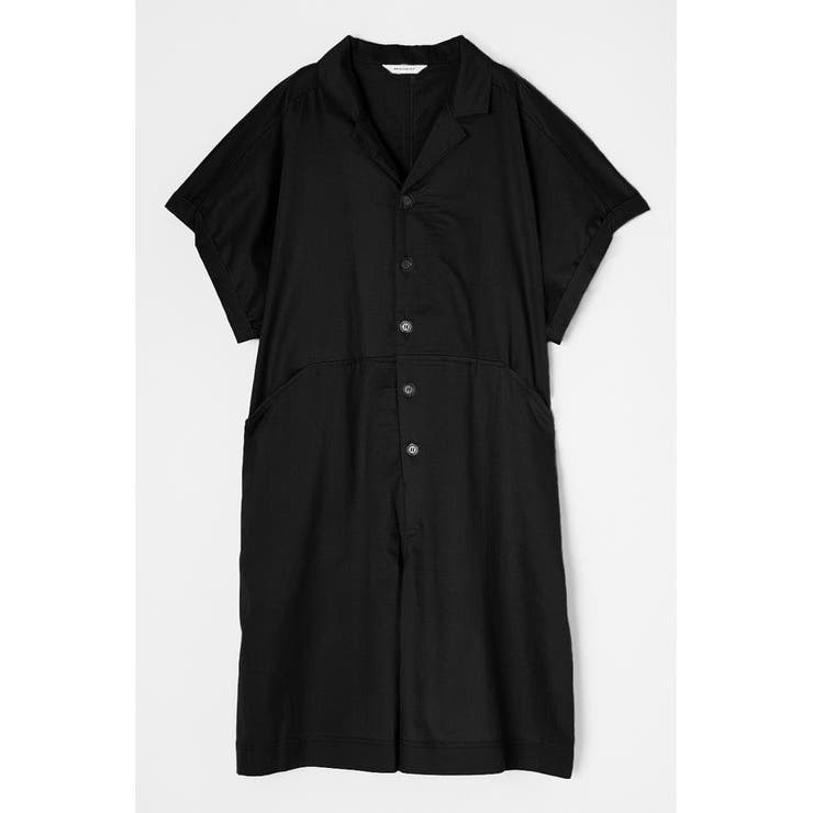 BLK | BOX SILHOUETTE オールインワン | MOUSSY OUTLET