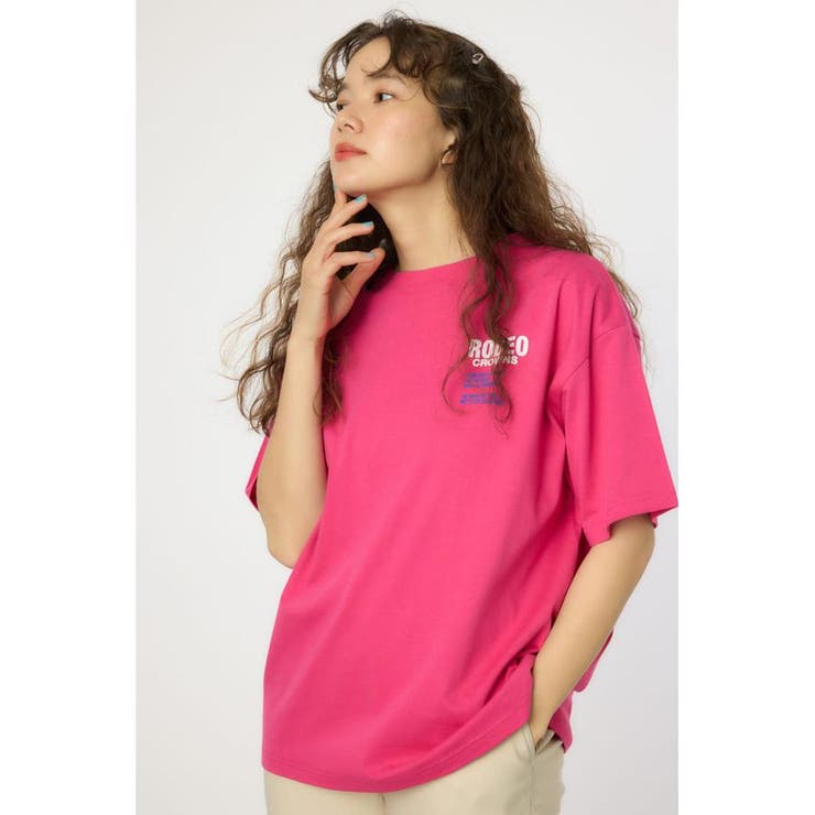 Overlap デニムアップリケTシャツ | RODEO CROWNS WIDE BOWL | 詳細画像28 