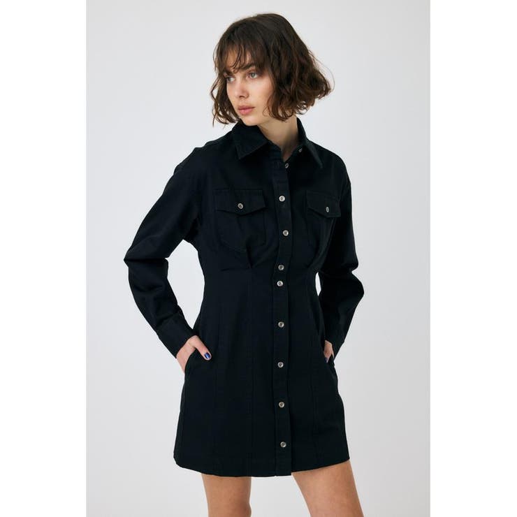WAIST TUCK ミニドレス | MOUSSY OUTLET | 詳細画像5 