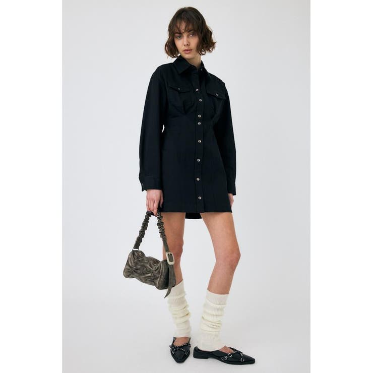 WAIST TUCK ミニドレス | MOUSSY OUTLET | 詳細画像2 