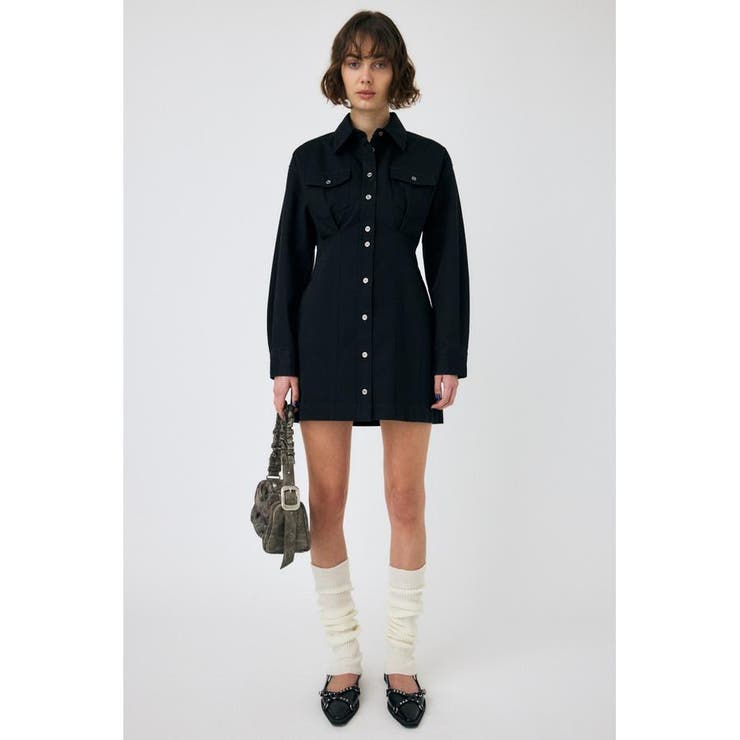 WAIST TUCK ミニドレス | MOUSSY OUTLET | 詳細画像3 