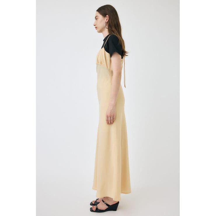 DRAWSTRING STRAP SLIP ドレス | MOUSSY OUTLET | 詳細画像8 