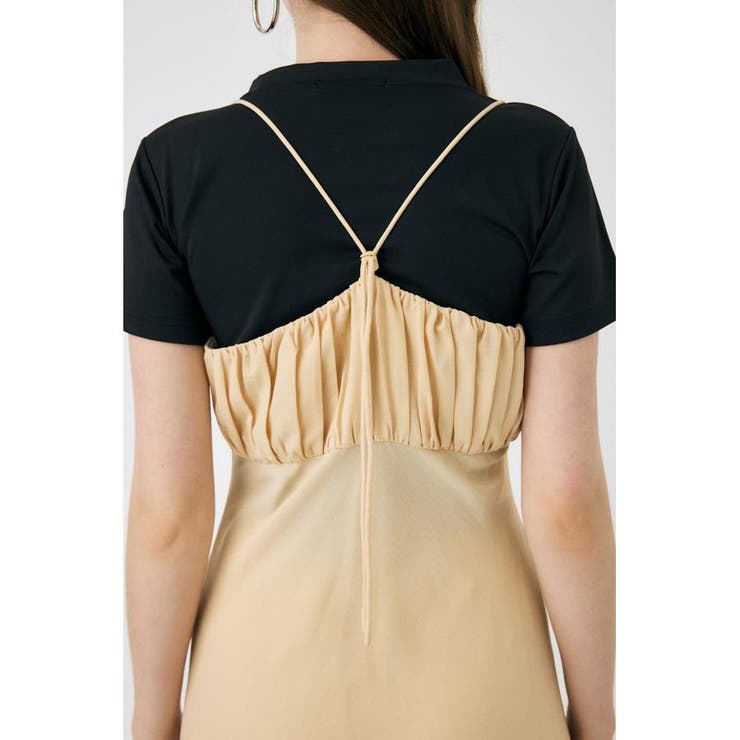 DRAWSTRING STRAP SLIP ドレス | MOUSSY OUTLET | 詳細画像11 