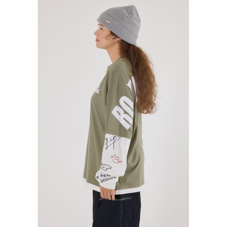 オーバーロゴレイヤードロングスリーブTシャツ | RODEO CROWNS WIDE BOWL | 詳細画像37 