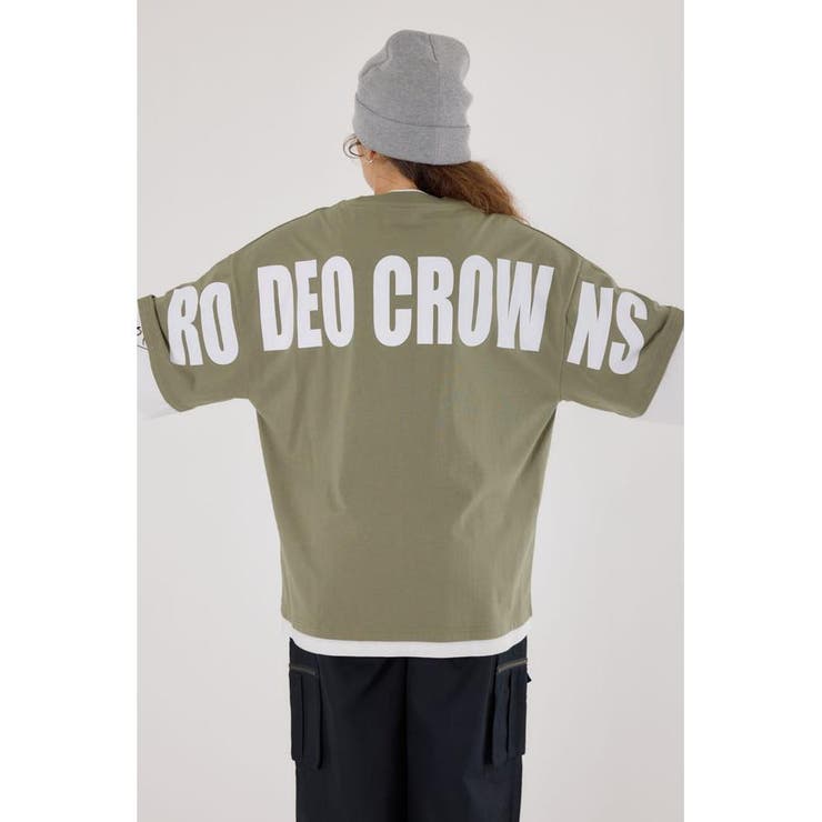 オーバーロゴレイヤードロングスリーブTシャツ | RODEO CROWNS WIDE BOWL | 詳細画像39 