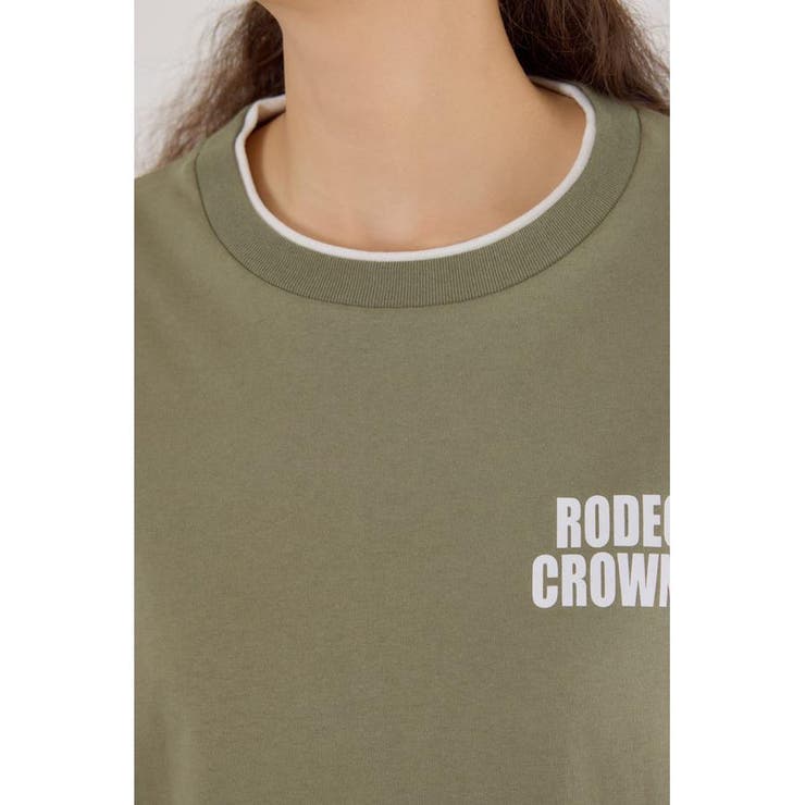オーバーロゴレイヤードロングスリーブTシャツ | RODEO CROWNS WIDE BOWL | 詳細画像40 