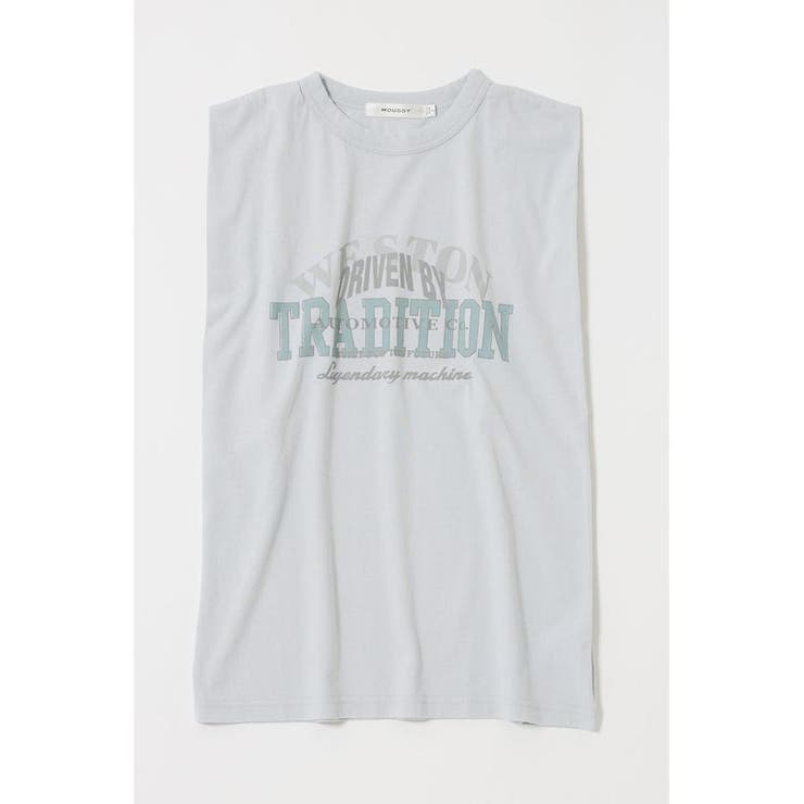 OVERLAPPING LOGOS ノースリーブ TEE | MOUSSY OUTLET | 詳細画像25 