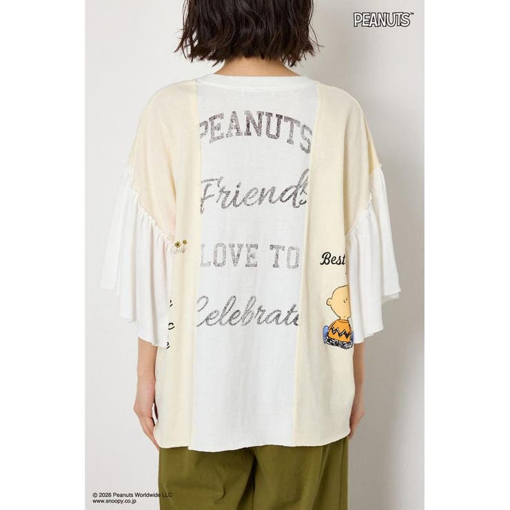 (PEANUTS)カスタムドッキングTシャツ | RODEO CROWNS WIDE BOWL | 詳細画像10 
