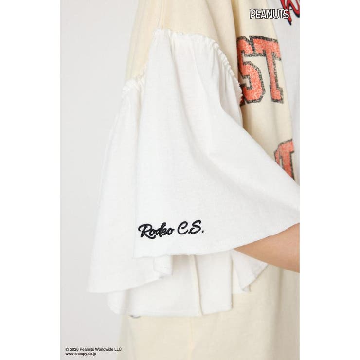 (PEANUTS)カスタムドッキングTシャツ | RODEO CROWNS WIDE BOWL | 詳細画像12 