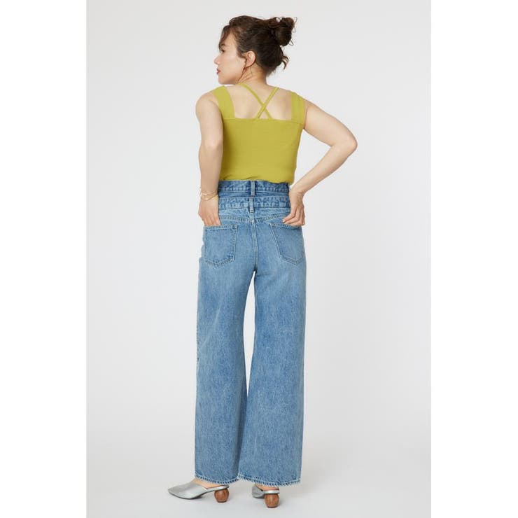 ダブルベルトウエストワイドパンツ | RODEO CROWNS WIDE BOWL | 詳細画像6 