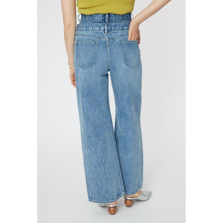 ダブルベルトウエストワイドパンツ | RODEO CROWNS WIDE BOWL | 詳細画像4 