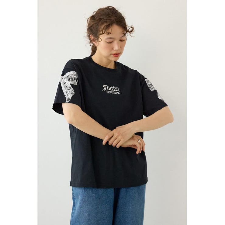 Ribon×Butterfly TEE | RODEO CROWNS WIDE BOWL | 詳細画像8 