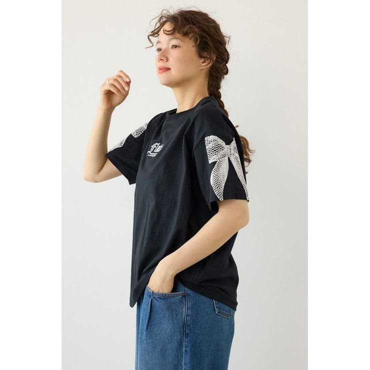Ribon×Butterfly TEE | RODEO CROWNS WIDE BOWL | 詳細画像9 