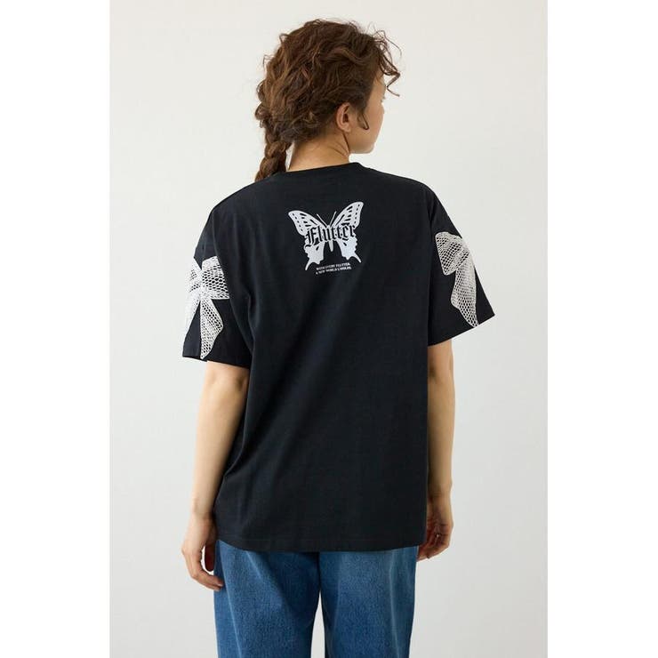Ribon×Butterfly TEE | RODEO CROWNS WIDE BOWL | 詳細画像10 